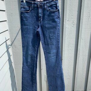 Joe's Jeans Bronte Blue High-Rise Jeans, Size 29